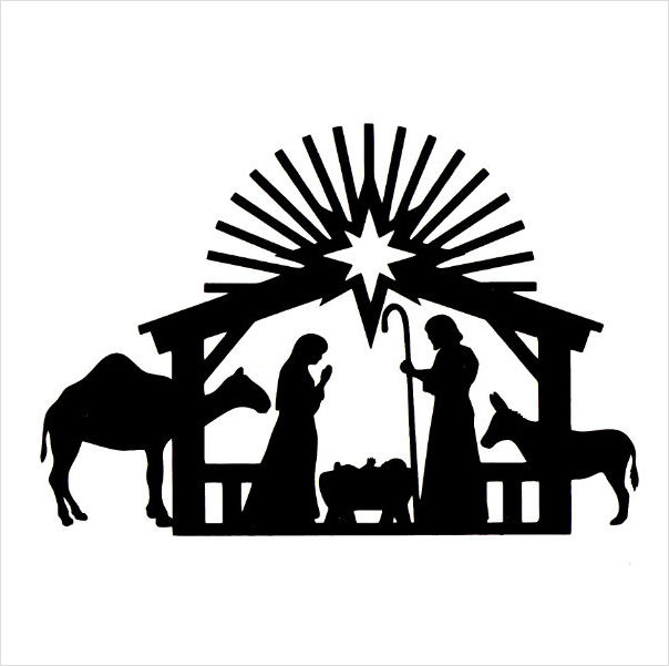 printable-nativity-scene-silhouette-new-calendar-template-site