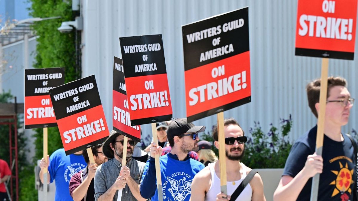Writers+Guild+of+America+Strike+Ends