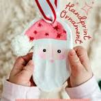 Salt dough santa