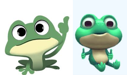 The controversy of the Conjuguemos frog; OLD VS NEW